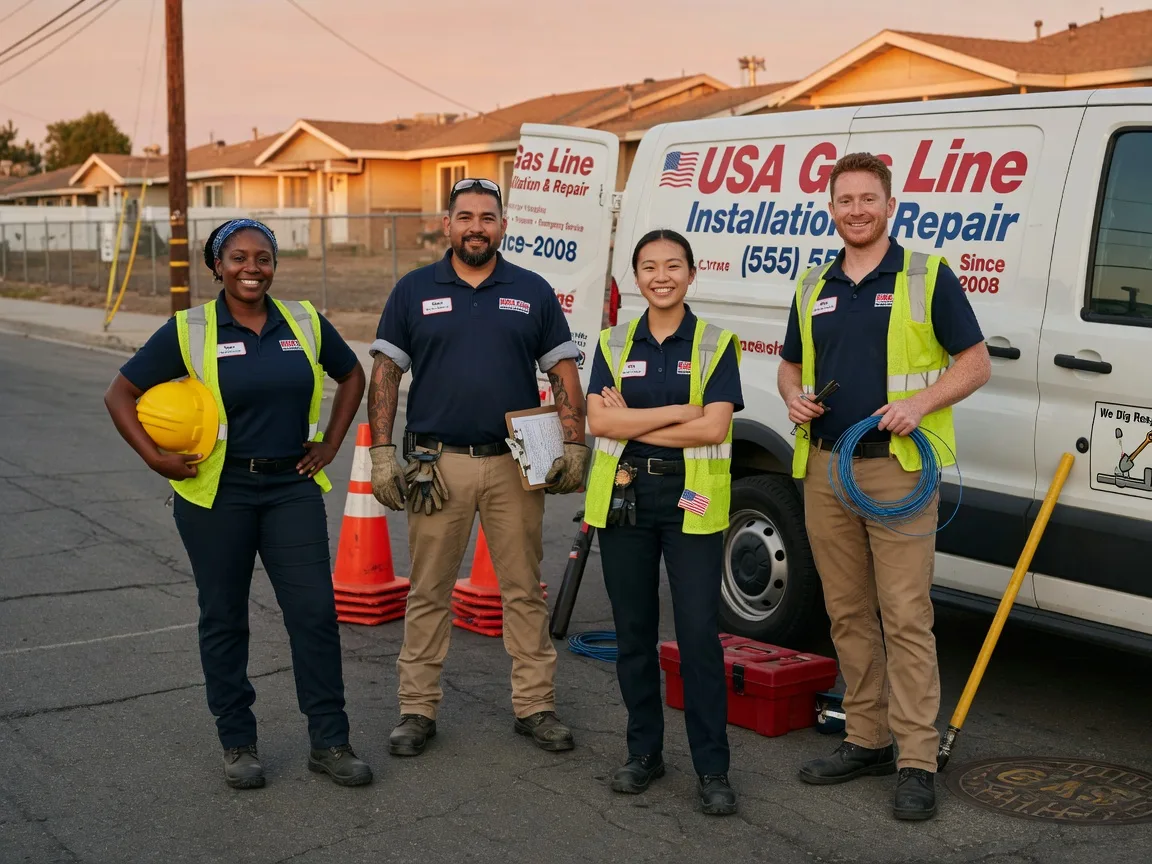 Gas Line Installation company in Michigantown, IN